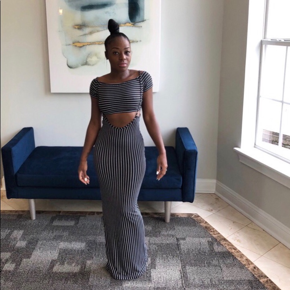 Two piece dress set